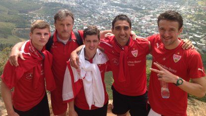 VfB Trainingslager Südafrika Tag9 Lions Head und Tafelberg