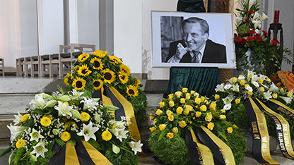 Trauerfeier für Gerhard Mayer-Vorfelder
