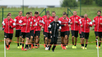 VfB Trainingslager Schruns14 Tag3 Regeneinheiten