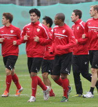 Training VfB Stuttgart 20121009