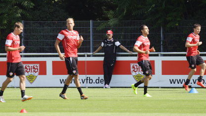 VfB Trainingsauftakt 1415