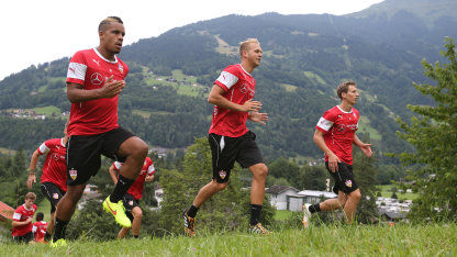 VfB Trainingslager Schruns14 Tag2 Berglauf