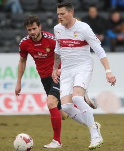 Fünf Spiele, fünf Tore: Daniel Ginczek. /?proxy=REDAKTION/Saison/VfB_II/2014-2015/14_15_VfB_II_Grossaspach_255.jpg