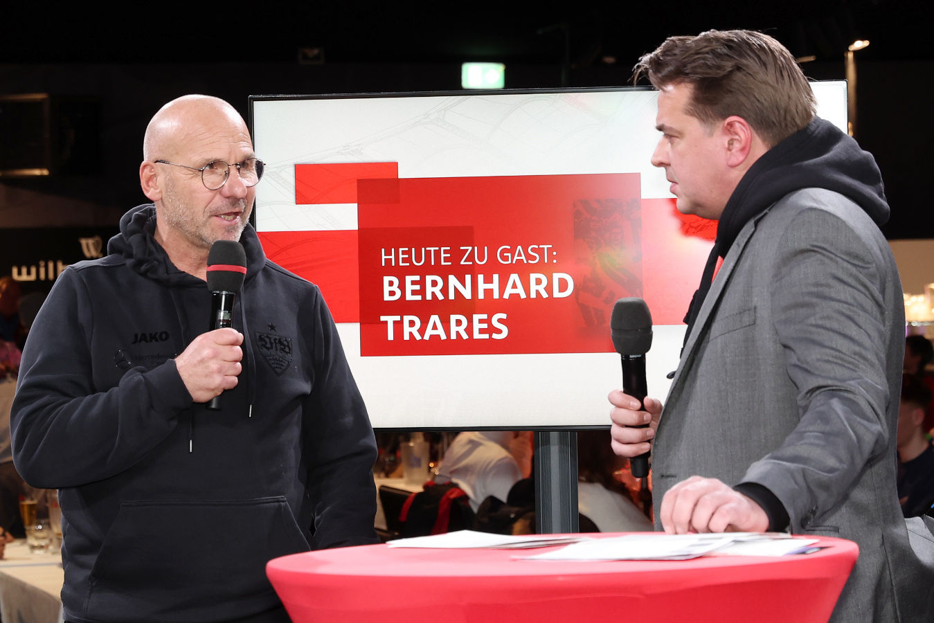 Bernhard Trares und Alexander Franke. (Foto: Wolfgang List)