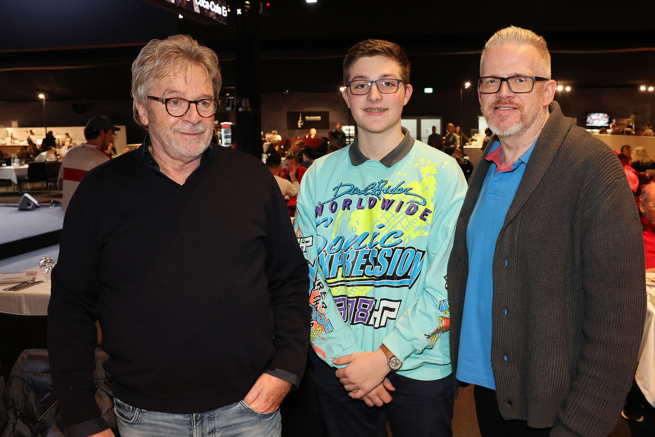 Albert Liebenstein, Steven Mutschler und Markus Fahrenheim. (Foto: Wolfgang List)