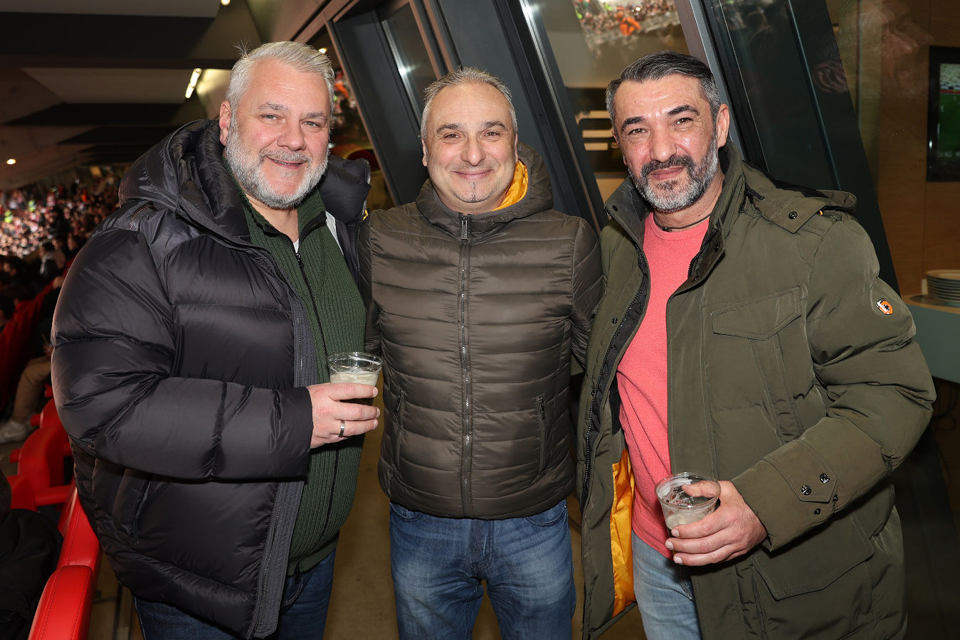 Robert Batrnek, Carmelo Crimi und Robert Balaban. (Foto: Wolfgang List)