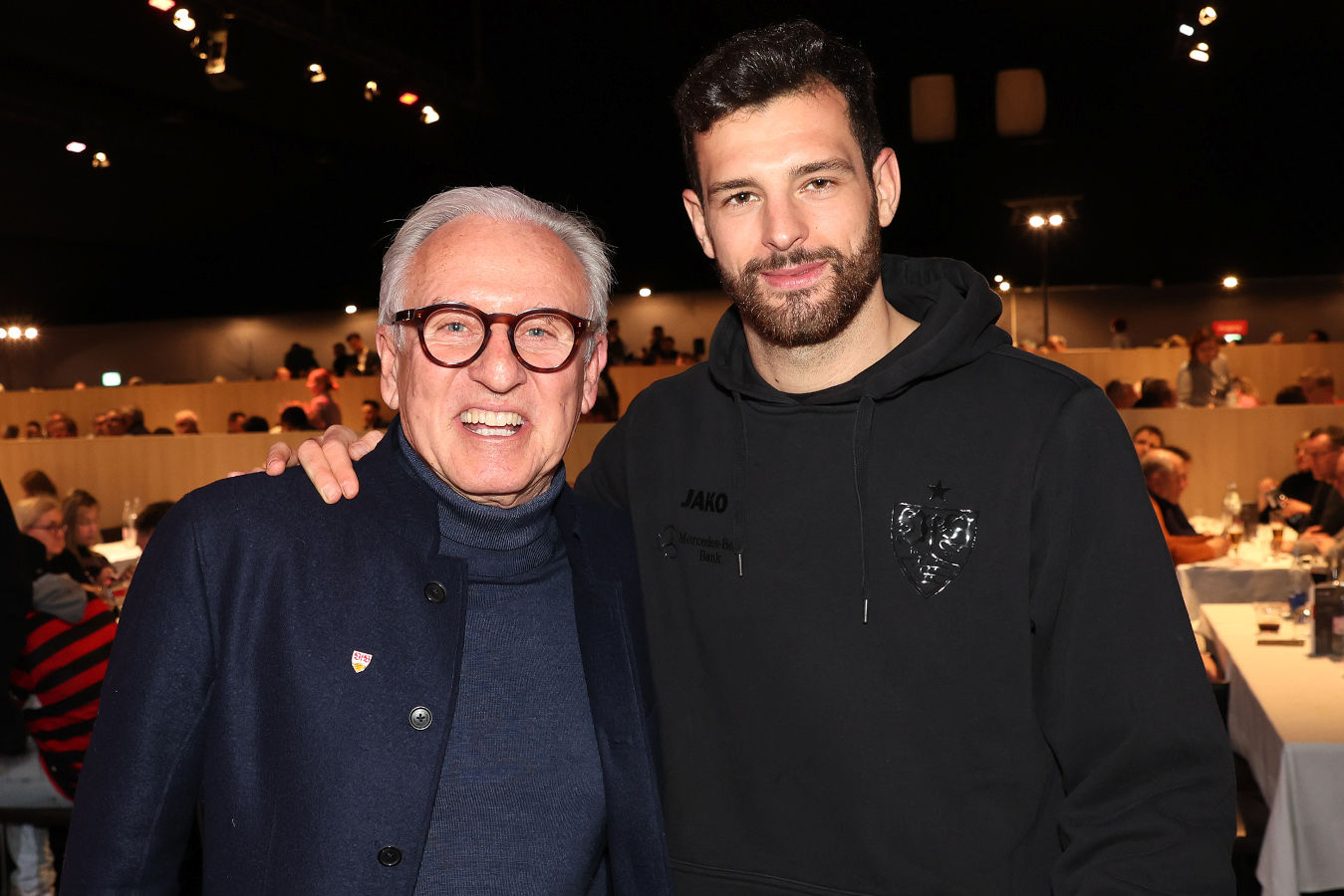 Uli Henssler und Luca Pfeiffer. (Foto: Wolfgang List)