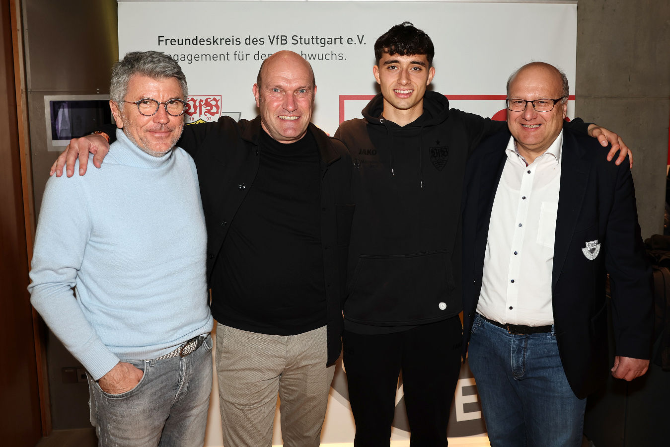Manfred Boschatzke, Markus Holzschuh, Thomas Kastanaras und Markus Scheurer. (Foto: Wolfgang List) 