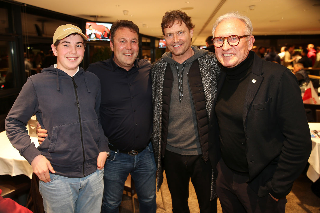 Philipp Reich, Daniel Reich, Marcus Sorg und Uli Henssler. (Foto: Wolfgang List)
