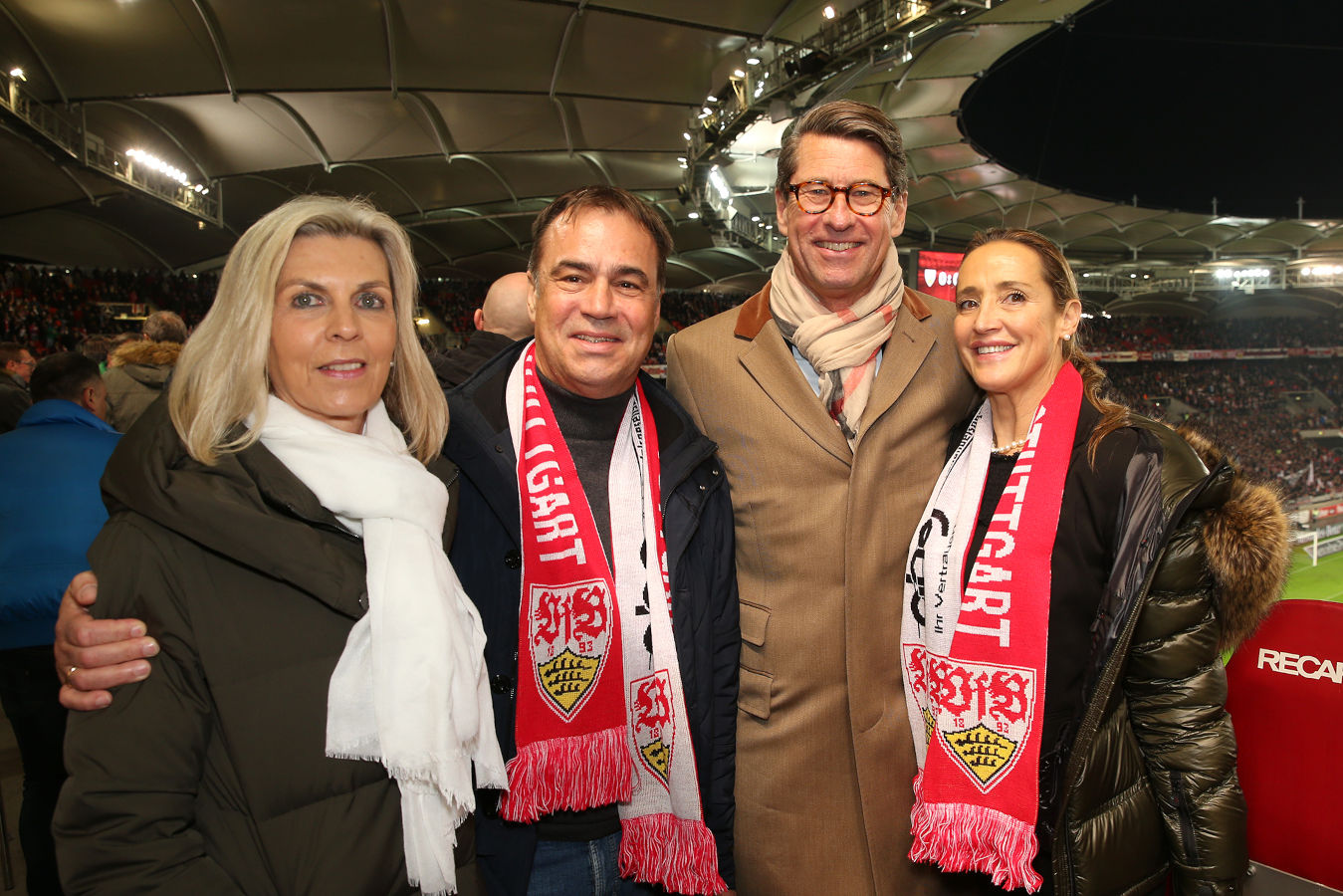 Sybille und Albrecht Wollensak, Dr. Ralf Kogeler und Dagmar Czaja. (Foto: Wolfgang List)