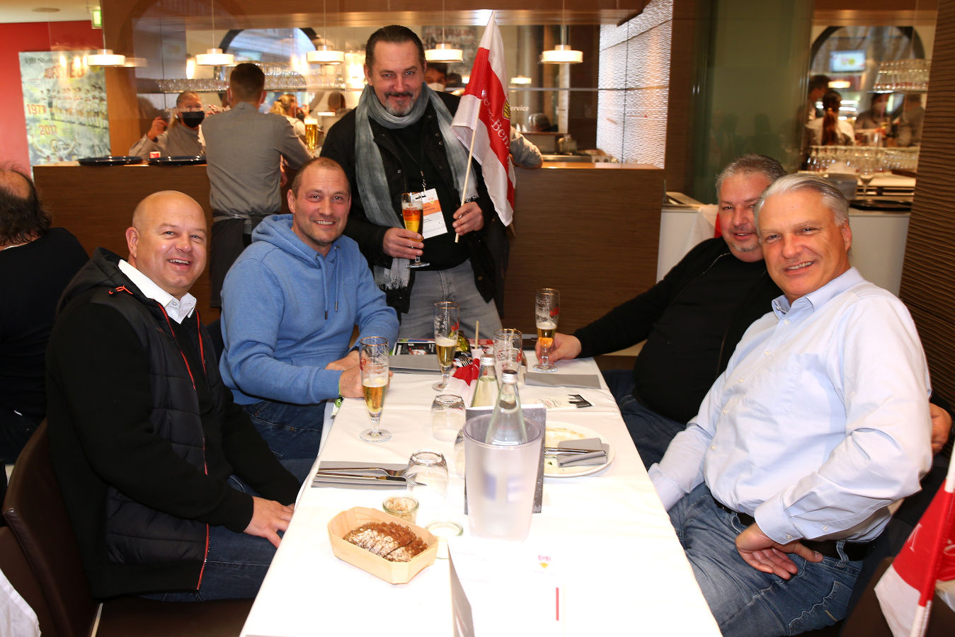 Sandro Wallenwein, Friedrich Weeber, Marcus Matthes, Michael Schmiedt und Thomas Knodel. (Foto: Wolfgang List)