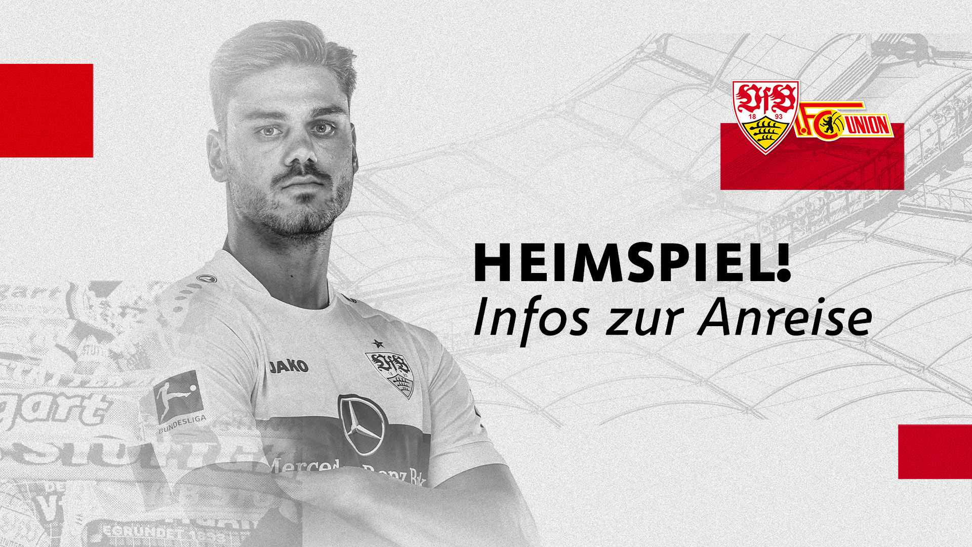 Wichtige Besucherinfos zum Heimspiel gegen Union Berlin