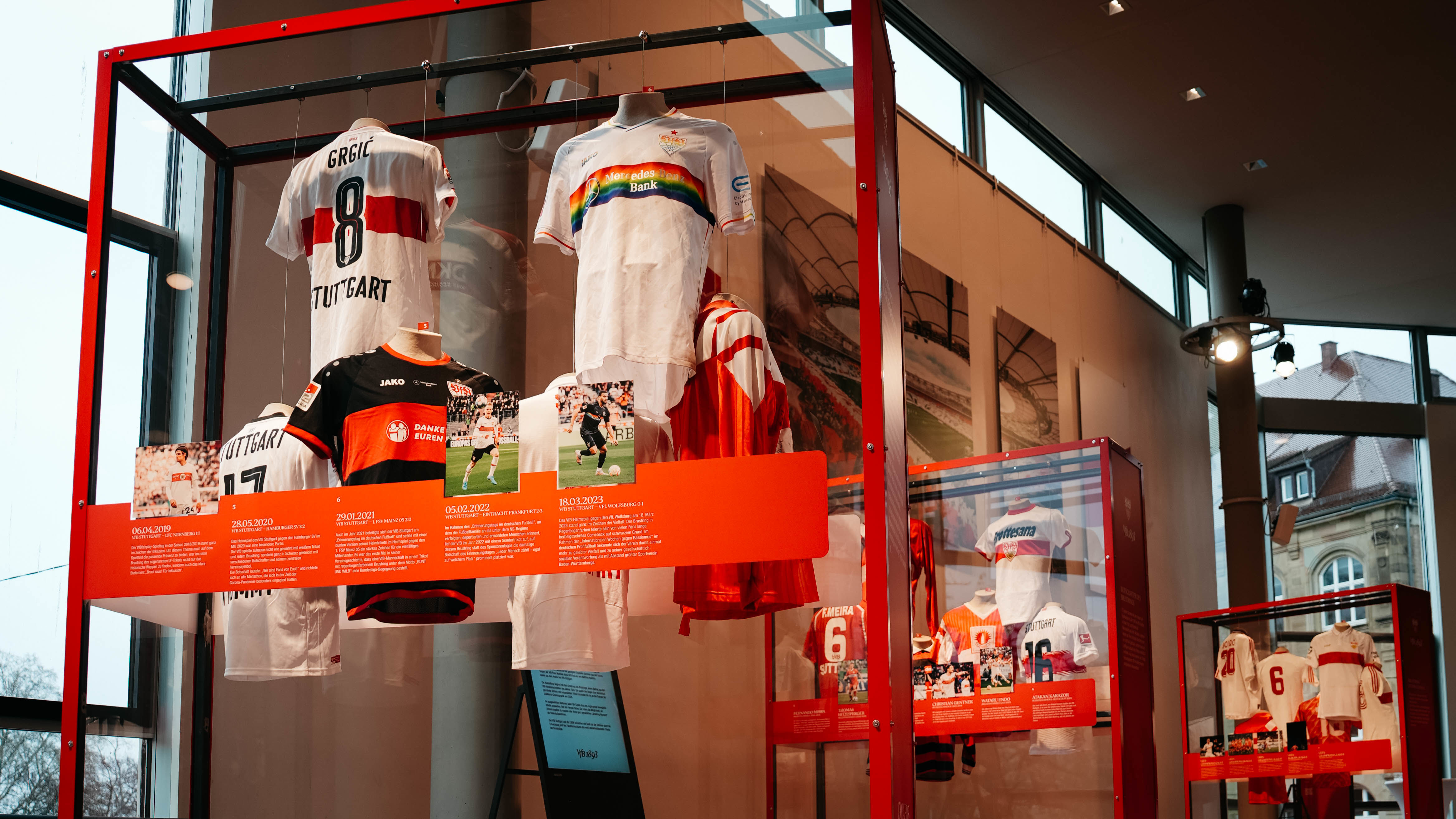 Sonderveranstaltung zur Trikotausstellung