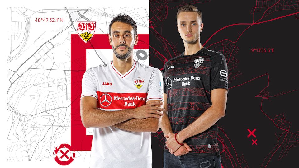 VfB Stuttgart VfB Stuttgart Heim und Ausw rtstrikot 2020 2021