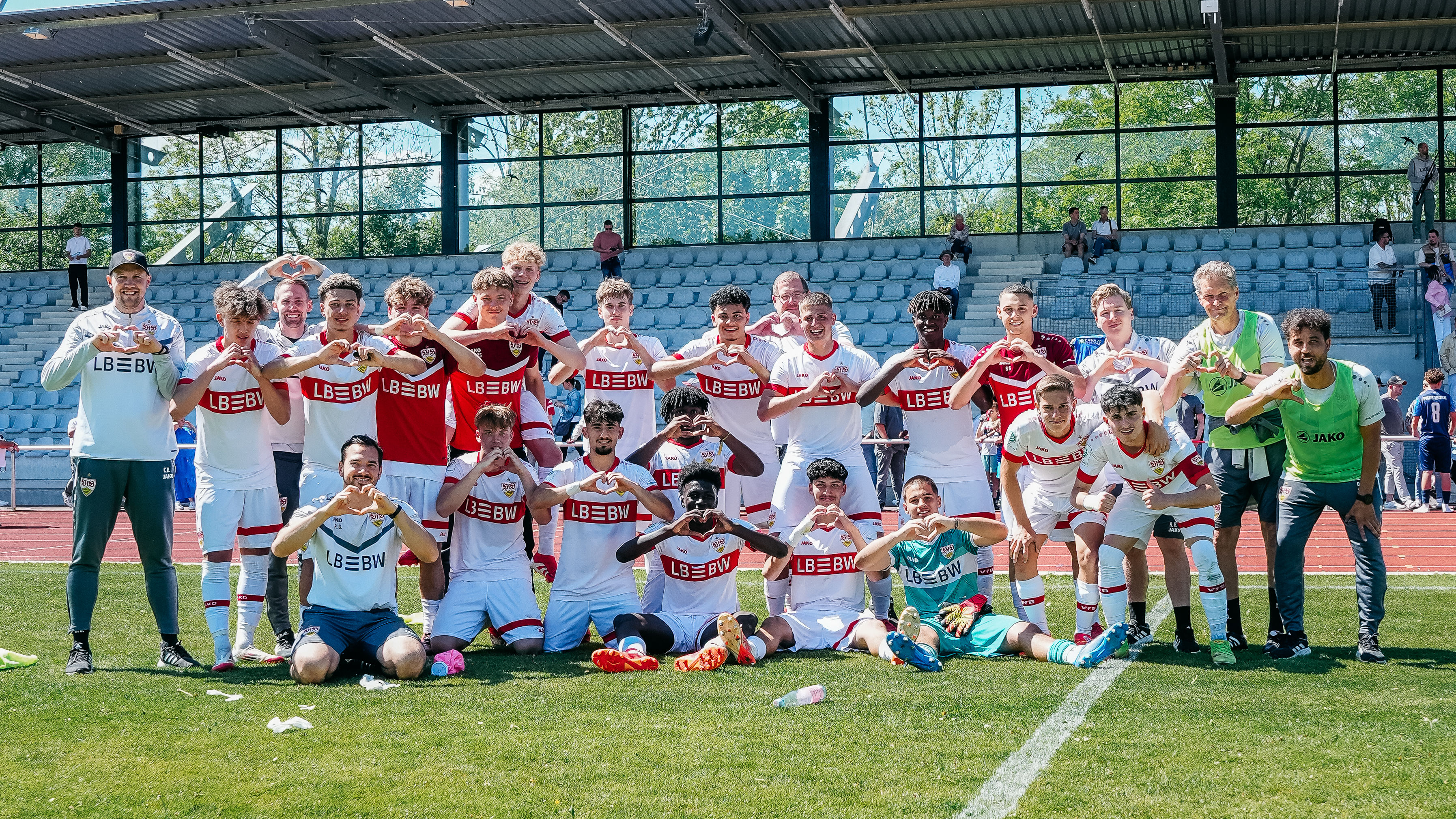 Die U17 steht im Halbfinale