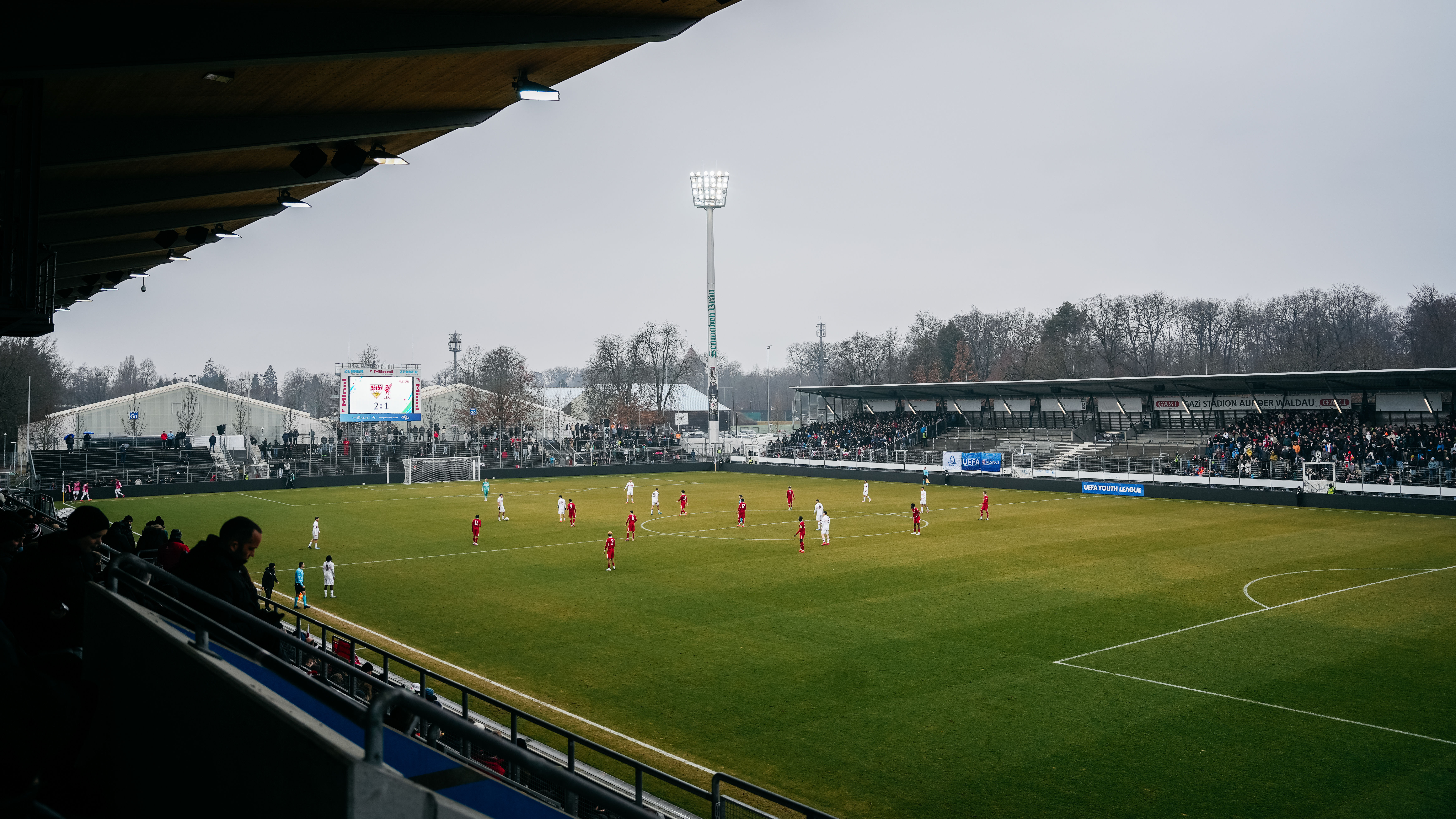 Besucherinfos zum U19-Spiel gegen Barcelona
