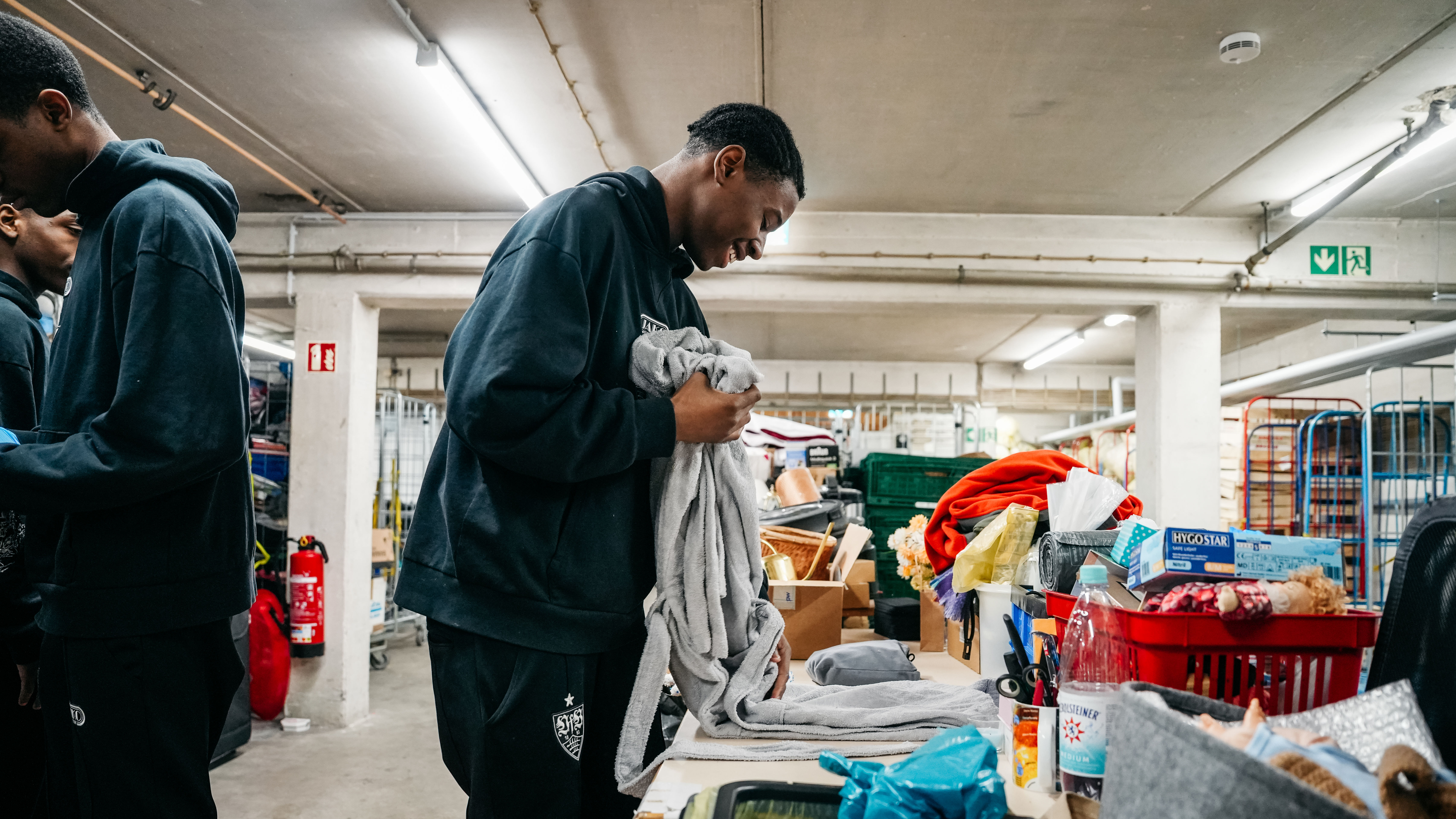 Wichtiger Einsatz bei der Tafel