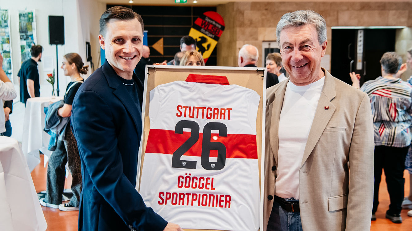 Dieter Göggel als Sportpionier ausgezeichnet