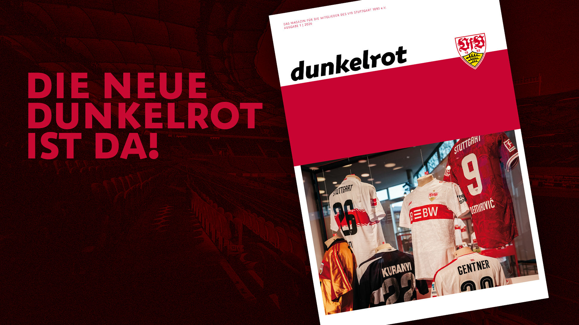 Die neue dunkelrot ist da