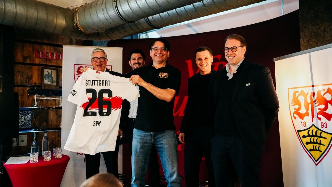 Beste Laune beim „VfB im Ländle-Südgipfel“