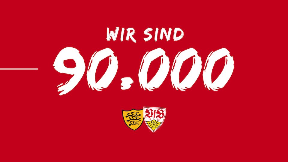 VfB Stuttgart 90000 Mitglieder