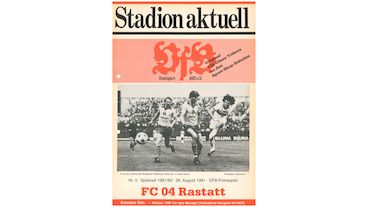 28.8.1981(1. Hauptrunde): VfB Stuttgart - FC Rastatt 04 5:0 (2:0)
