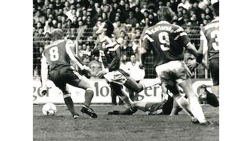 3.11.1990 (2. Hauptrunde): Karlsruher SC - VfB Stuttgart 0:2 (0:1)