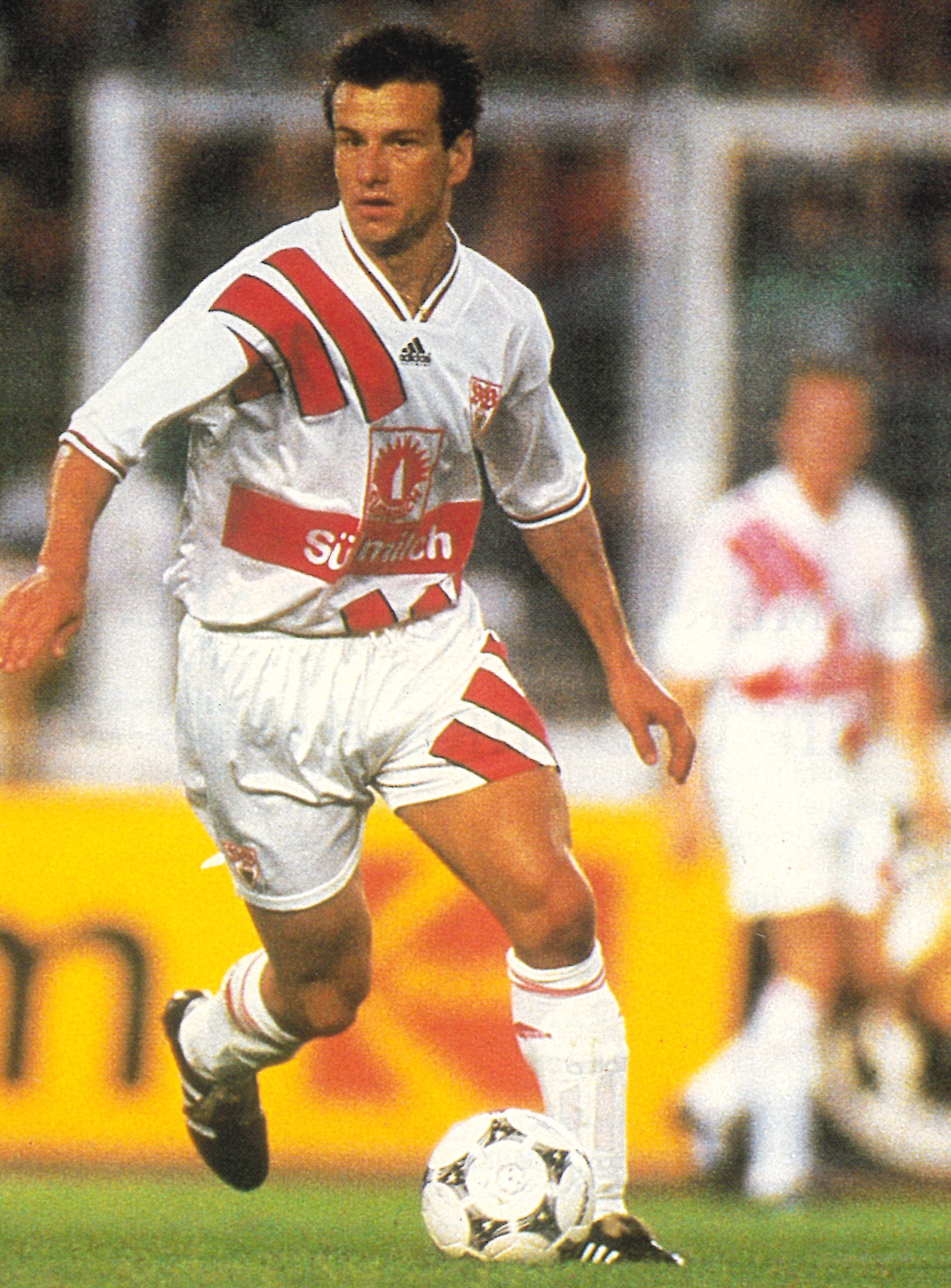 Siegtorschütze gegen Ulm: Carlos Dunga. 10.9.1994 (2. Hauptrunde): SSV Ulm 1846 - VfB Stuttgart 0:1 (0:1)