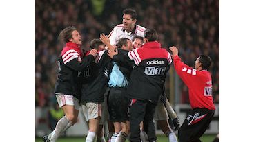 13.11.1996 (Viertelfinale): SC Freiburg - VfB Stuttgart 1:1 n.V. (0:0, 1:1), 2:4 i.E.