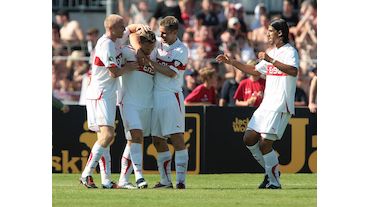 1.8.2009 (1. Hauptrunde): SG Sonnenhof Großaspach - VfB Stuttgart 1:4 (1:0)