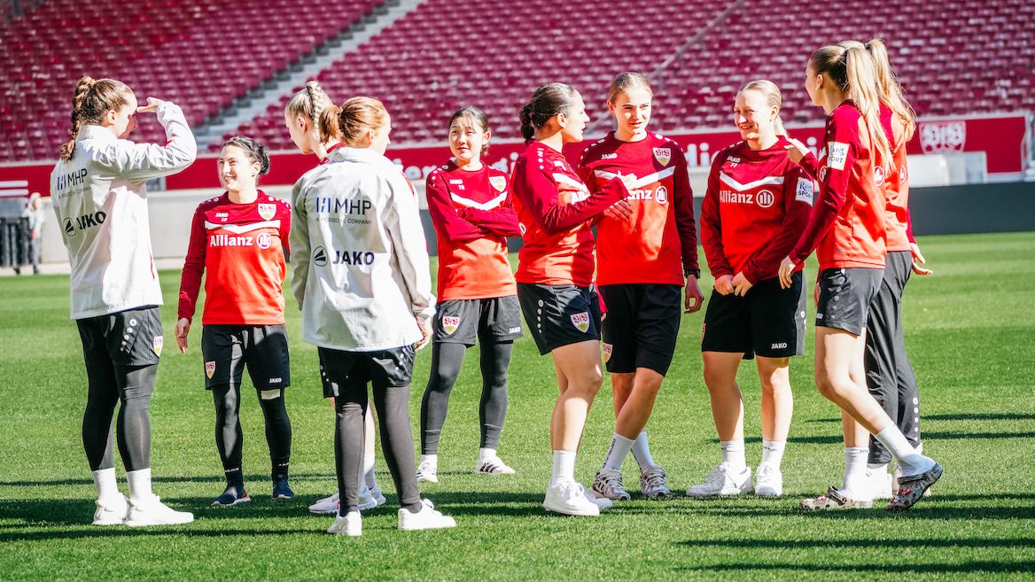 VfB Frauen bereit für die MHP Arena