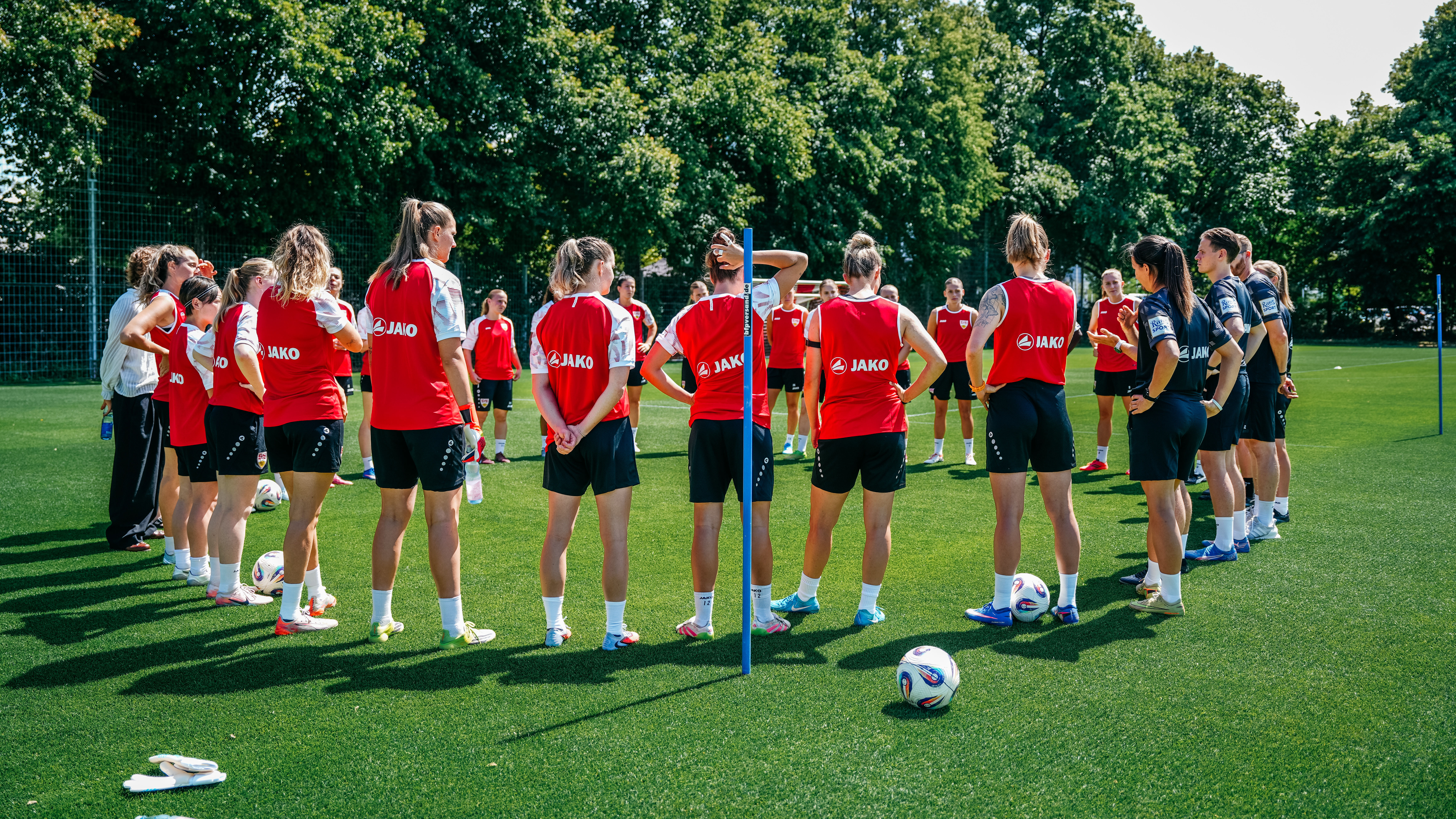 Trainingsauftakt der VfB Frauen