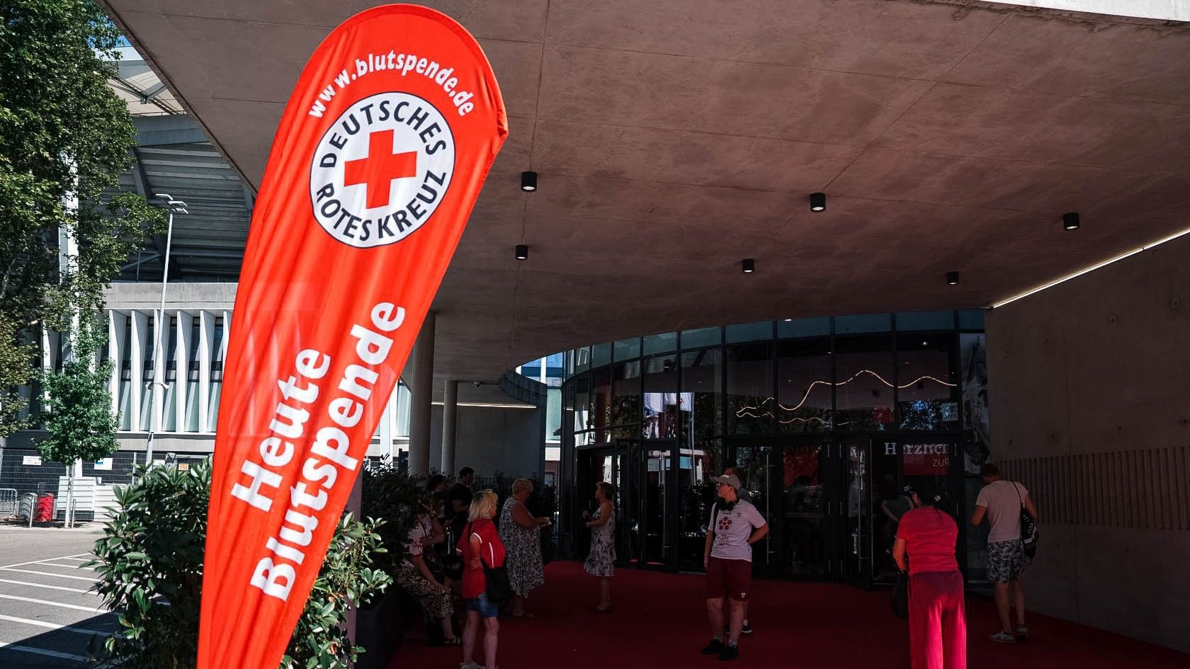 Blutspende in der MHP Arena: Gemeinsam Leben retten