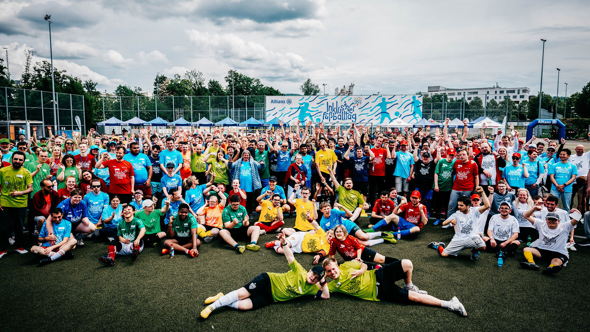 Inklusiver Fußballtag der Allianz