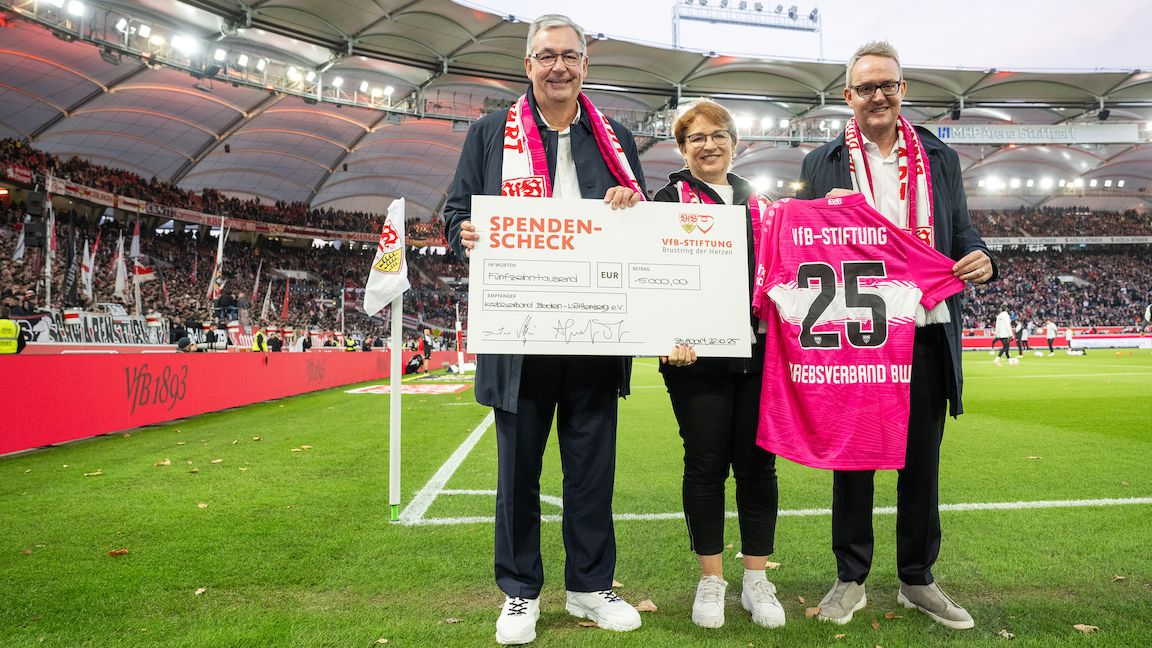 Stiftungs-Spieltag mit starkem Zeichen gegen Brustkrebs