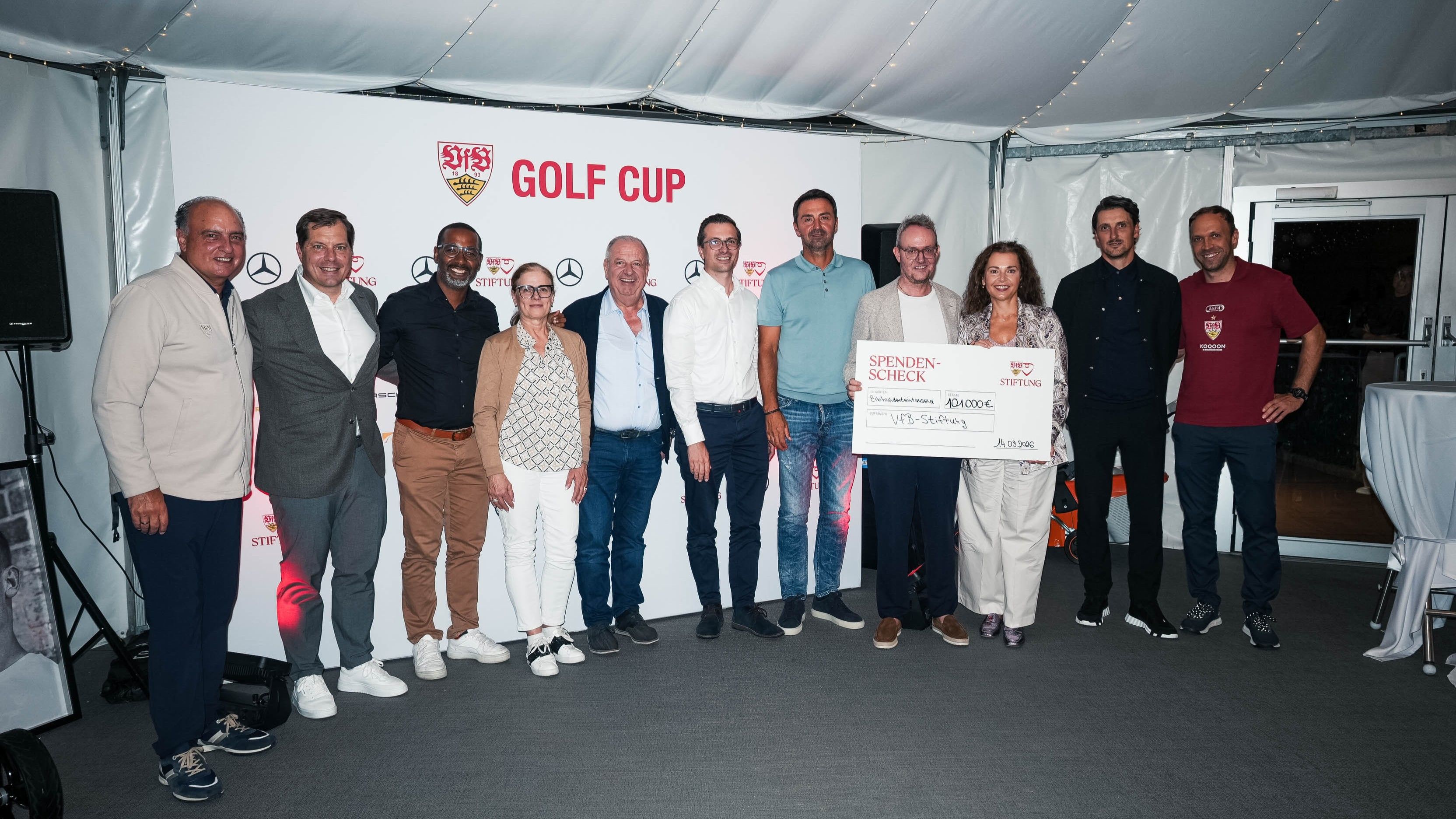 VfB Golf Cup: 101.000 Euro für den guten Zweck