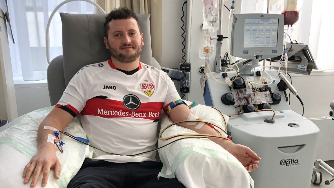 VfB-Mitarbeiter David Haller
