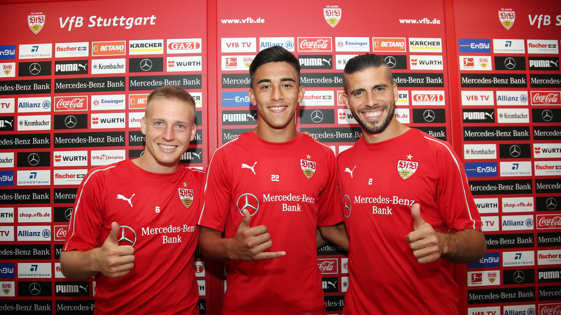 Ein Trio mit guter Mentalität