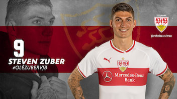 Der VfB leiht Steven Zuber aus
