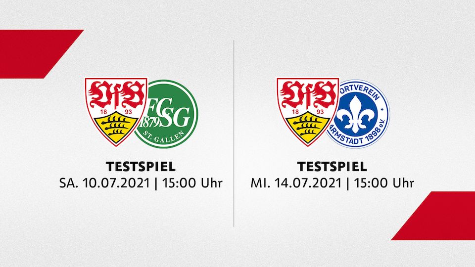 Vfb Stuttgart Tickets Fur Die Testspiele Gegen St Gallen Und Darmstadt