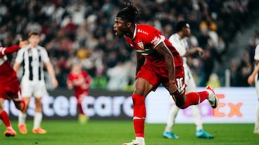 Oktober: Der VfB siegt bei Juventus mit 1:0
