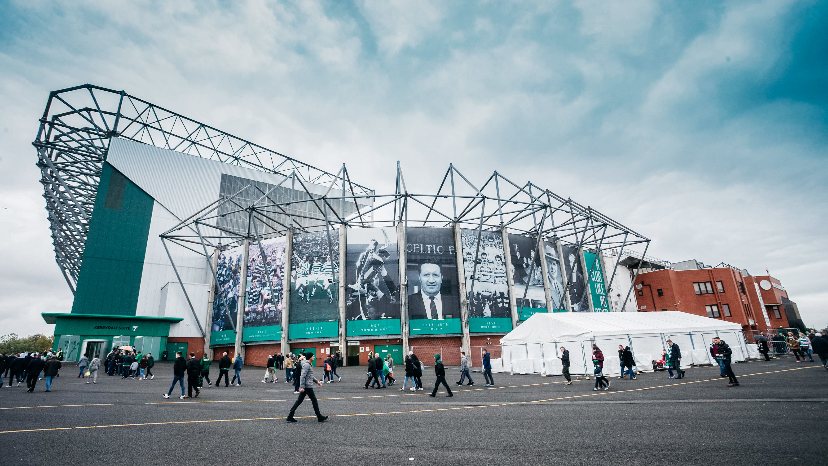 Grün-weißer Fanatismus