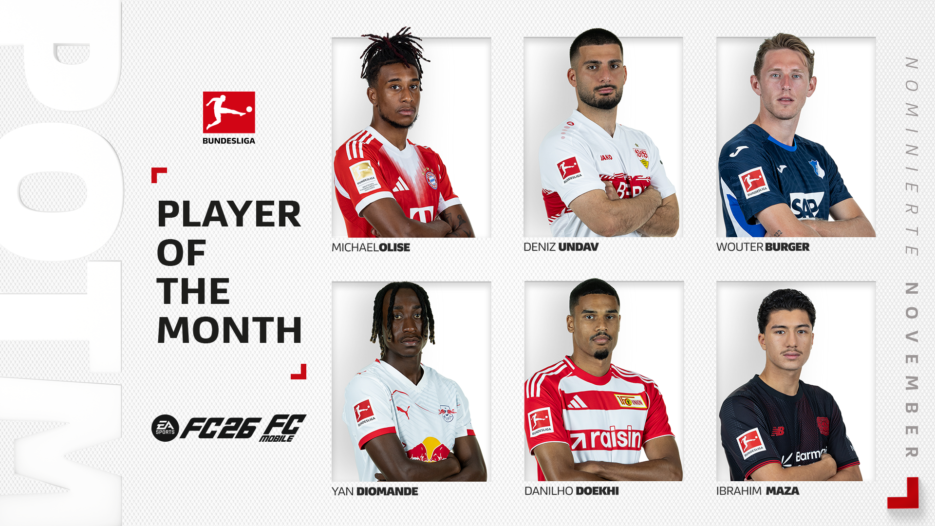 Deniz Undav steht zur Wahl zum „Spieler des Monats“