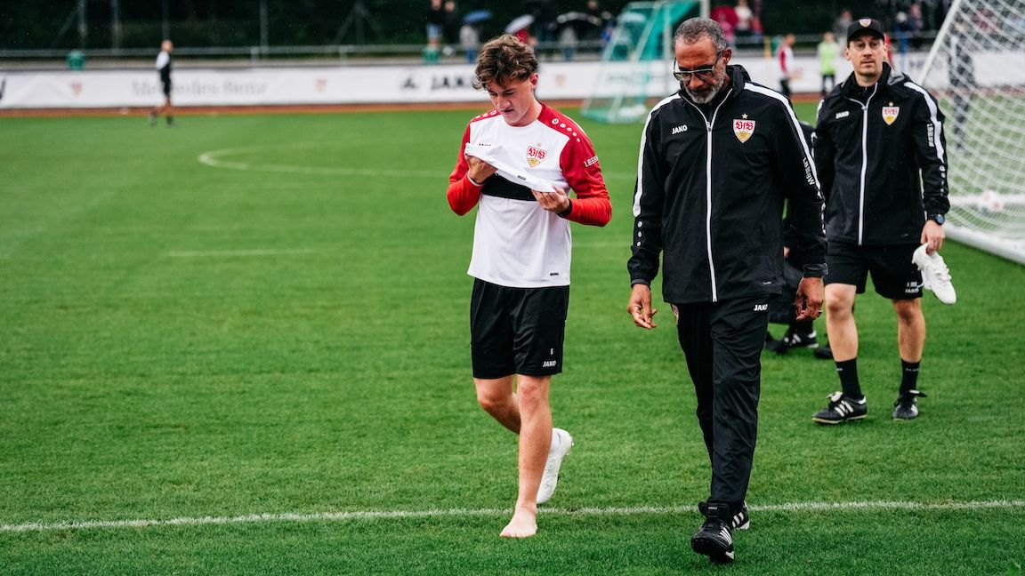 Bänderverletzung bei Angelo Stiller