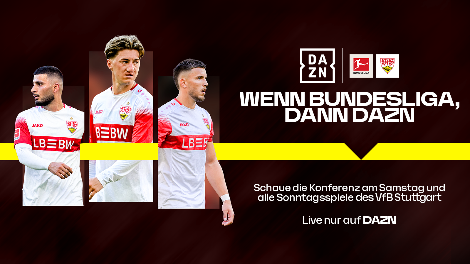 Wenn Bundesliga, dann DAZN: Zwei Pakete für VfB-Fans