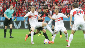 Last-Minute-Punkteteilung in Leverkusen