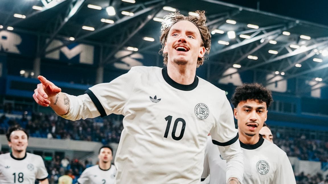 Auch im Nationaltrikot treffsicher