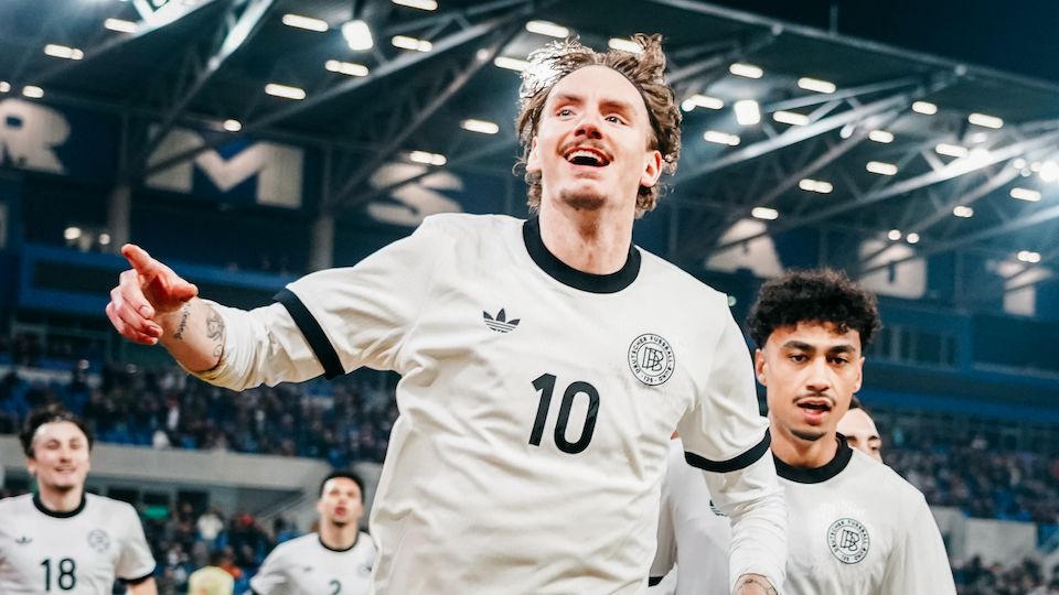 Auch im Nationaltrikot treffsicher