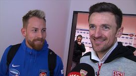 Die Interviews nach dem Heidenheim-Spiel