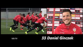 Daniel Ginczek vor dem Bielefeld-Spiel